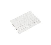 Merriway bh03804 almohadilla autoadhesiva (doble cara, 12 x 25 mm - blanco (2 piezas)