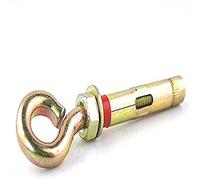 Merriway bh03920 perno en forma de ojo con funda Anchor M10 x 58 - plata (2 piezas)