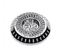 Merriway BH03972 - Colador de ducha (plástico, 80 mm, 3,1/8 pulgadas), chapado en cromo, 1 unidad