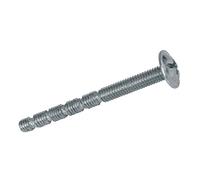 Merriway BH03979 - Perno de extensión ajustable de longitud para armario, puerta, cajón, manijas y pomos BZP M4 x 45 mm (5/32 x 1.8 pulgadas), paquete de 8 piezas