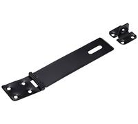 Merriway BH04395 Cerrojo de Seguridad y Grapa, 150 mm, Color Negro