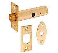 Merriway bh04747 63 mm latón para Puerta (latón), Color Amarillo