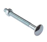 Merriway bh04897 transporte perno y tuerca ZP M10 x 100 mm, set de 10 piezas