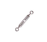 Merriway bh05002 tensor Ojo a ojo, M6 de acero inoxidable de grado 316 Marine - Plata