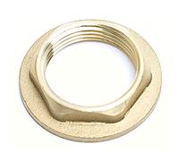 Merriway bh05284 Back con brida Tuerca rosca BSP de 1/2 de latón, Set de 2 piezas