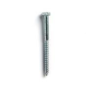 Merriway bh05408 entrenador tornillo M8 x 50 mm, ganchos galvanizados, juego de 4 piezas