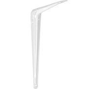 Merriway BH05463 Soportes de Estante Estilo Londres, 125 x 100 mm, Color Blanco, Set de 8 Piezas