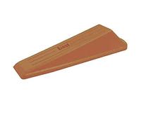 Merriway BH05857 - Tope para puerta (goma antideslizante, 135 x 40 mm, 2 unidades), color marrón