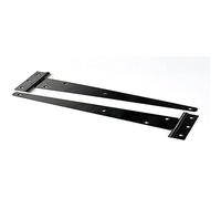 Merriway bh05864 correa resistente bisagra en T, 350 mm (14), acabado lacado, color negro, pack de 2