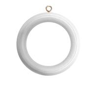 Merriway bh05954 de madera para barra de cortina para barra de cortinas Anillos con tornillos de ojo, de diámetro interno. 45 mm (1,3/4 pulgadas)Outer Dia. 64 mm (2,1/2 pulgadas), pack de 10, BH05962