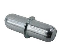Merriway bh06085 estante soportes a presión para estantes Metal galvanizado 5 mm x 16 mm, juego de 50 piezas