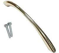 Merriway bh06143 armario armario mango delgado D Metal Latón 128 mm, set de 4 piezas