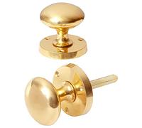 Merriway BH06364 Victorian Mortice - Juego de 2 pomos (latón, 1 unidad), color dorado