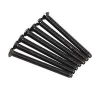 Merriway BH07453 - Tornillos de cabeza avellanada (níquel M3,5 x 25 mm), color negro
