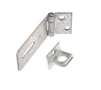 Merriway BH07793 - Cerrojo de seguridad y grapa, color gris