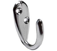 Merriway - Gancho de pared (5 unidades), color plateado