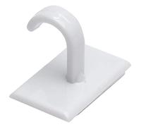 Merriway - Ganchos autoadhesivos (6 unidades), color blanco