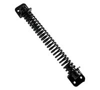 Merriway Muelle de puerta de acero ajustable BH05795, 200 mm (8 pulgadas), negro