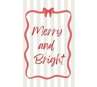 Merry and Bright Christmas Holiday Notebook For Women-Festive Holiday Writing Journal for Notes, Lists, Planning, and Doodling - Cute Christmas Gift ... for Women, Teens, Kids, and Holiday Lovers
