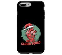 Merry Cardio Squad Cute Anatomical Heart Christmas Lights Carcasa para iPhone 7 Plus/8 Plus