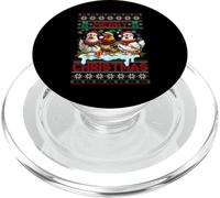 Merry Chickmas Ugly Sweater Chicken Lovers Christmas Outfit PopSockets PopGrip para MagSafe