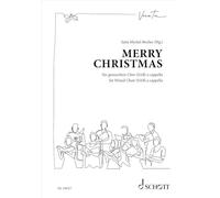 Merry Christmas: 20 Advent and Christmas Carols. mixed choir (SAB) a cappella. Partition de chœur.