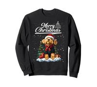 Merry Christmas Airedale Terrier Santa Hat Dog Lovers Xmas Sudadera
