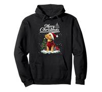 Merry Christmas Airedale Terrier Santa Hat Dog Lovers Xmas Sudadera con Capucha