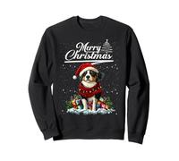 Merry Christmas Australian Shepherd Santa Dog Lovers Xmas Sudadera