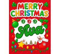 Merry Christmas Ava: Christmas Sketchbook and Notebook for Doodling, Sketching, Drawing, Painting, Diary Christmas gift for Girls: 120 Pages, 8.5*11 inch