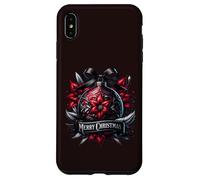 Merry Christmas Balls For Goth Mom and Grandma Gothic Xmas Carcasa para iPhone XS MAX