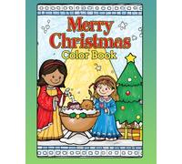 Merry Christmas - Color Book: Children's book with 50 coloring pages with a Christmas theme, for children up to 10 years old.