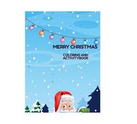 Merry Christmas Coloring and Activity Book