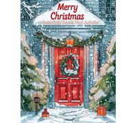 Merry Christmas Coloring Book for Adults: Beautiful Grayscale Images of Winter