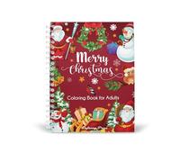 Merry Christmas Coloring Book for Adults: Beautiful Holiday Designs