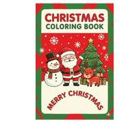 Merry Christmas Coloring Book for Kids: Fun & Easy Holiday Coloring Pages for Preschool, Kindergarten and Early Learners | A Perfect Christmas ... Lines & Shapes Tracing & Picture Coloring))