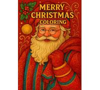 Merry Christmas! Coloring pages for adult