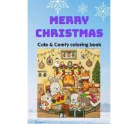 Merry Christmas: Cute & Comfy coloring book