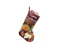 Merry Christmas Decorative Stocking Cute Lovely Christmas Stockings for Party Home Hanging Decor