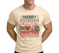 Merry Christmas Elf Grinch Kevin Griswold | Ugly Christmas Christmas - Camiseta para hombre, naturaleza, XXL