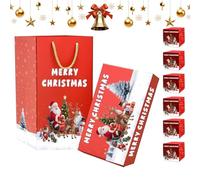 Merry Christmas Exploding Box | Gift | Reusable Bouncing Festive Holder Case for Party Events Children Adults Wedding Birthday Graduation Gatherings Souvenirs
