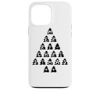 Merry Christmas - Feliz Navidad - Árbol Negro Carcasa para iPhone 13 Pro MAX