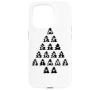 Merry Christmas - Feliz Navidad - Árbol Negro Carcasa para iPhone 15 Pro
