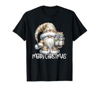 Merry Christmas GNOME Graphic For Women and Men Cute Xmas Camiseta