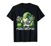 Merry Christmas GNOME with Santa Outfit For Xmas Holiday Camiseta
