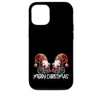Merry Christmas Gnomes For Women Men Kids Wheelchair Santa Carcasa para iPhone 12/12 Pro