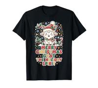 Merry Christmas Goat The Holiday Spirit Festivo Navidad Camiseta