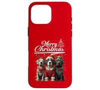 Merry Christmas Great Dane Santa Hat Cute Xmas Holiday Carcasa para iPhone 16 Pro MAX