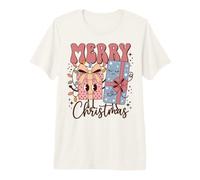 Merry Christmas Holiday Celebration Camiseta Premium