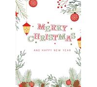 Merry Christmas Journal: Premium Holiday Notebook for Festive Reflections: A Luxurious Hardcover Holiday Keepsake for Notes, Prayers & Christmas Memories